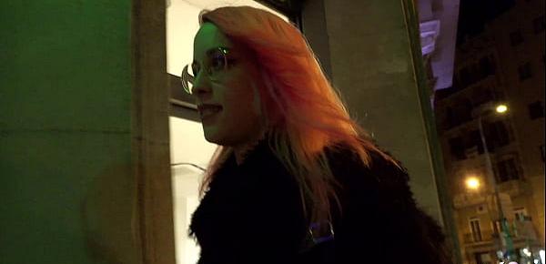 GERMAN SCOUT - CRAZY PINK HAIR LATINA GIRL LILIAN GET EYE ROLLING ORGASM AT PICKUP SEX